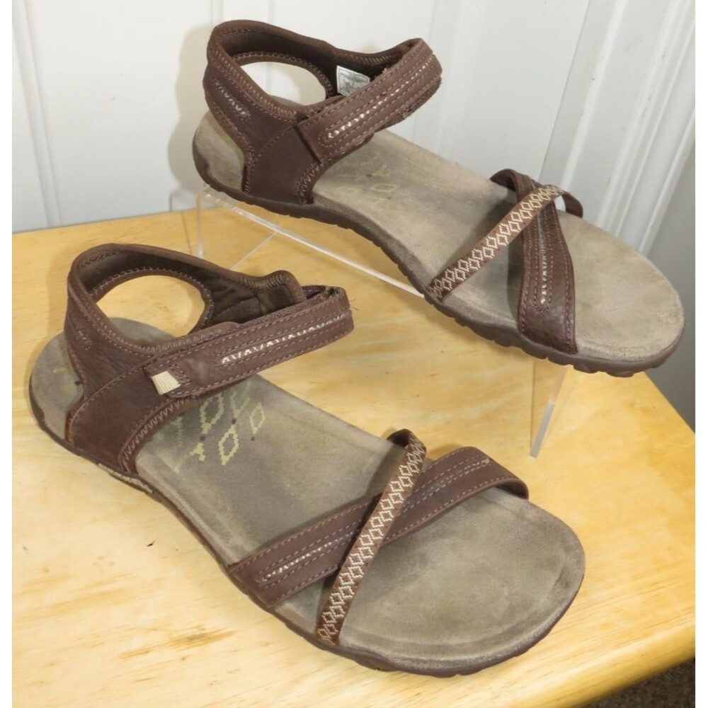 Merrell Womens Terran Cross II Sport Sandals Size 10 Brown Strappy J55304